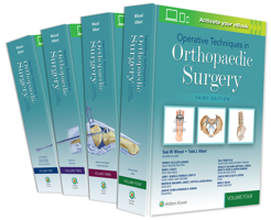 Operative Techniques in Orthopaedic Surgery (includes full video package) 0781763703 Book Cover