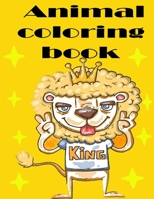 Animal Coloring Book: For Kids Aged 3-10 B089TS14C2 Book Cover