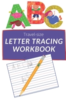 Travel-size ABC Letter Tracing Workbook: Learn to write ABCs for kids. Fruits & Vegetables edition B08D4Y52DQ Book Cover