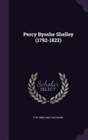 Percy Bysshe Shelley 1356139884 Book Cover