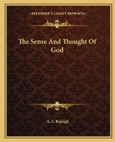 The Sense And Thought Of God 1425357067 Book Cover