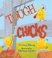 Tough Chicks (lap board book) 1328959856 Book Cover