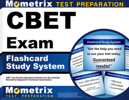 CBET Exam Flashcard Study System: CBET Test Practice Questions & Review for the Certified Biomedical Equipment Technician Examination (Cards) 1609712498 Book Cover