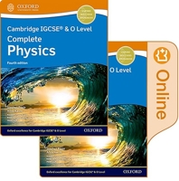 Cambridge IGCSE (R) & O Level Complete Physics: Print and Enhanced Online Student Book Pack Fourth Edition (Cambridge IGCSE 1382005938 Book Cover