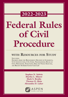 Federal Rules of Civil Procedure: With Resources for Study, 2022 - 2023 Edition 1543858104 Book Cover