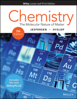 Chemistry: The Molecular Nature of Matter, 7e WileyPLUS Card with Looseleaf Print Companion Set 1119461790 Book Cover