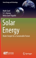 Solar Energy: Made Simple for a Sustainable Future 9811921016 Book Cover