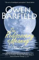 The Rediscovery of Meaning and Other Essays 0956942334 Book Cover