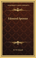 Edmund Spenser 1162728221 Book Cover