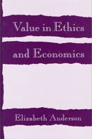 Value in Ethics and Economics 0674931904 Book Cover