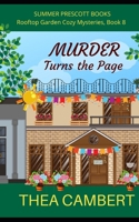 Murder Turns the Page (Rooftop Garden Cozy Mysteries) B08PJ1LDXB Book Cover