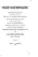 Overzicht Van Het Muntvraagstuk 1530676363 Book Cover