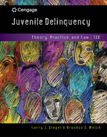 Juvenile Delinquency: Theory, Practice, and Law (with CD-ROM and InfoTrac®) 0495503649 Book Cover