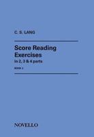 Score Reading Exercises, Book 2: In 2, 3 & 4 Parts 0853603537 Book Cover