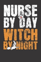 Notebook: Halloween Nurse College Ruled 6x9 120 Pages 1088426263 Book Cover