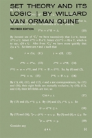 Set Theory and Its Logic, Revised Edition 0674802071 Book Cover