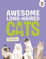 Awesome Long-Haired Cats: An Illustrated Guide 1835690033 Book Cover