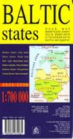 Baltic Countries Road Map 9984074080 Book Cover