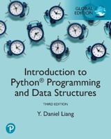 Introduction to Python Programming and Data Structures, Global Edition 1292424125 Book Cover