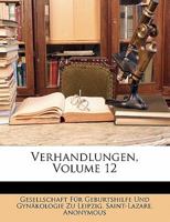 Verhandlungen, Volume 12 1141641917 Book Cover