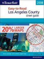 Los Angeles County, California Easy to Read Atlas 0528868497 Book Cover