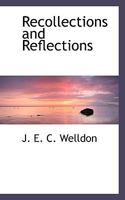 Recollections and Reflections 0548734364 Book Cover