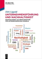 Unternehmensführung und Nachhaltigkeit (German Edition) 3111504166 Book Cover