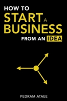 How to Start a Business From an Idea: A Handbook to Build a Successful Business, Master Fundraising, and Identify the Next Million-Dollar Venture Idea for Entrepreneurs B08QSG6VDT Book Cover