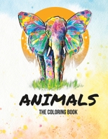 ANIMALS: The Coloring Book B0BW2BSX6C Book Cover