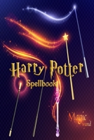 Harry Potter Spellbook: The Unofficial Harry Potter Spellbook, A Complete Reference Guide To Every Spell In the Wizarding World, Wizard Training B08FP9P27R Book Cover