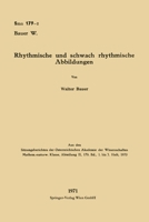 Rhythmische und schwach rhythmische Abbildungen 3662231131 Book Cover
