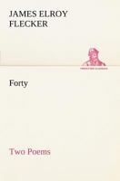 Forty-Two Poems 1533451087 Book Cover