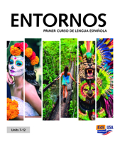 Entornos Units 7-12 Student Print Edition plus 1 year Online Premium access (Std. book + ELEteca + OW + Std. ebook) 8491795375 Book Cover