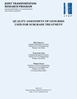 Quality Assessment of Geogrids Used for Subgrade Treatment 1622602617 Book Cover