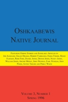 Oshkaabewis Native Journal (Vol. 3, No. 1) 1257022008 Book Cover