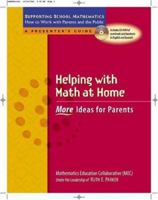 Helping with Math at Home: More Ideas for Parents (Supporting School Mathematics: How to Work with Parents and the Public) 0325009406 Book Cover