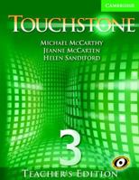 Touchstone Teacher's Edition 3 with Audio CD (Touchstone) 0521665973 Book Cover