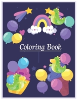 Coloring Book: A Fun and Creative colourful Journal B08TYVBHMV Book Cover