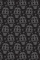 Day Of The Dead Pattern Sugar Skull Santa Muerte 10: Graph Paper 5x5 Notebook for Day Of The Dead Lovers 1099424135 Book Cover