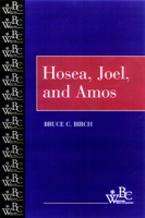 Hosea, Joel, and Amos (Westminster Bible Companion) 0664252710 Book Cover