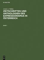 Zeitschriften und Anthologien des Expressionismus in Österreich (German Edition) 359811222X Book Cover