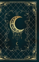 Magic moon grimoire: Lined Notebook - 120 pages - Vintage Book 1008932574 Book Cover