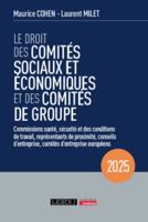 Le droit des comités sociaux et économiques et des comités de groupe (CSE): Commissions santé, sécurité et des conditions de travail, représentants de ... comités d'entreprise européens (2025) 2275158936 Book Cover