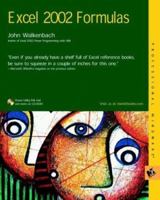 Excel 2002 Formulas 076454800X Book Cover