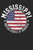 Notebook: Mississippi Dot Grid 6x9 120 Pages 1699080860 Book Cover