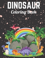 Dinosaur Coloring Book B09SV37NVV Book Cover
