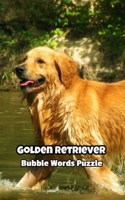 Golden Retriever Bubble Words Puzzle 1686580002 Book Cover