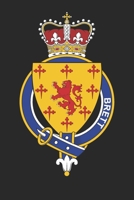 Brett: Brett Coat of Arms and Family Crest Notebook Journal (6 x 9 - 100 pages) 1710278927 Book Cover