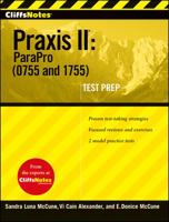 Cliffsnotes Praxis II: Parapro (0755 and 1755) 0470397284 Book Cover