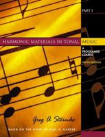 Harmonic materials in tonal music: A programed course